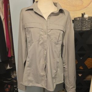 Rugged Exposure Stone Long Sleeve Hiking Top Women's Large